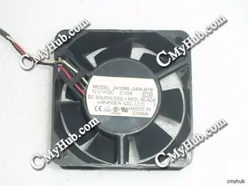 

For NMB-MAT 2410ML-04W-B19 C16 DC12V 0.10A 6025 6CM 60mm 60x60x25mm 4Pin 3Wire Cooling Fan