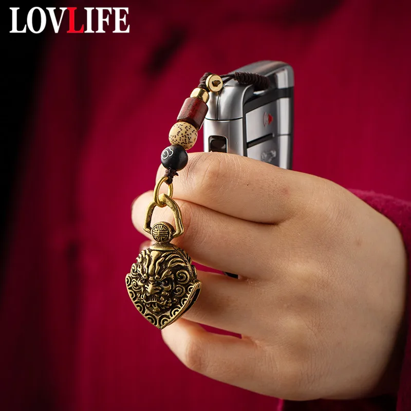 Мужской брелок для автомобиля с подвеской в виде льва|Брелоки| |