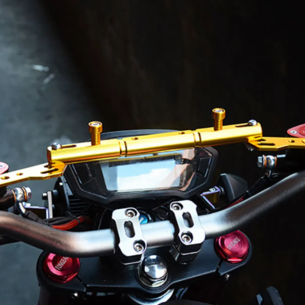 Мотоцикл прочный руль из алюминиевого сплава балансировочный рычаг мотоцикл ручка крест-бар аксессуары для мотоциклов кафе гонщик