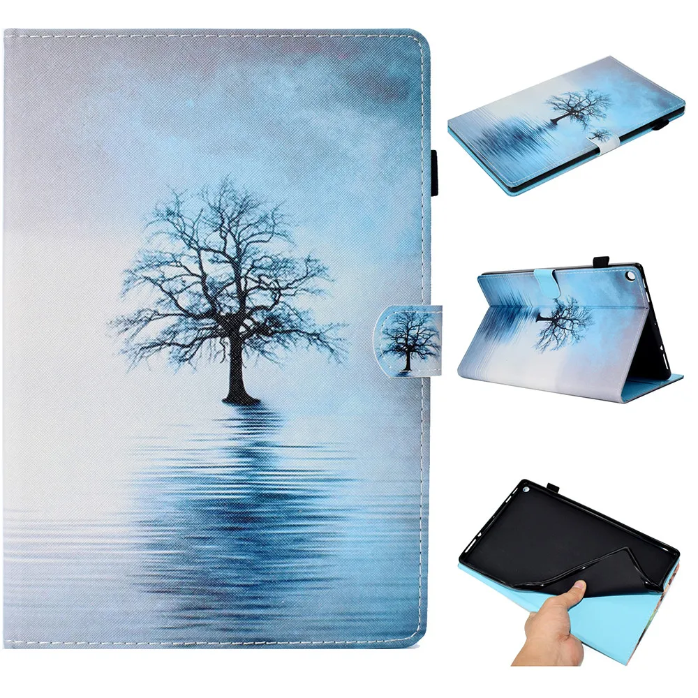 Case For Amazon Kindle Fire HD 10 2017 10.1inch Flip Leather Stand With Auto Awake /sleep Function | Компьютеры и офис