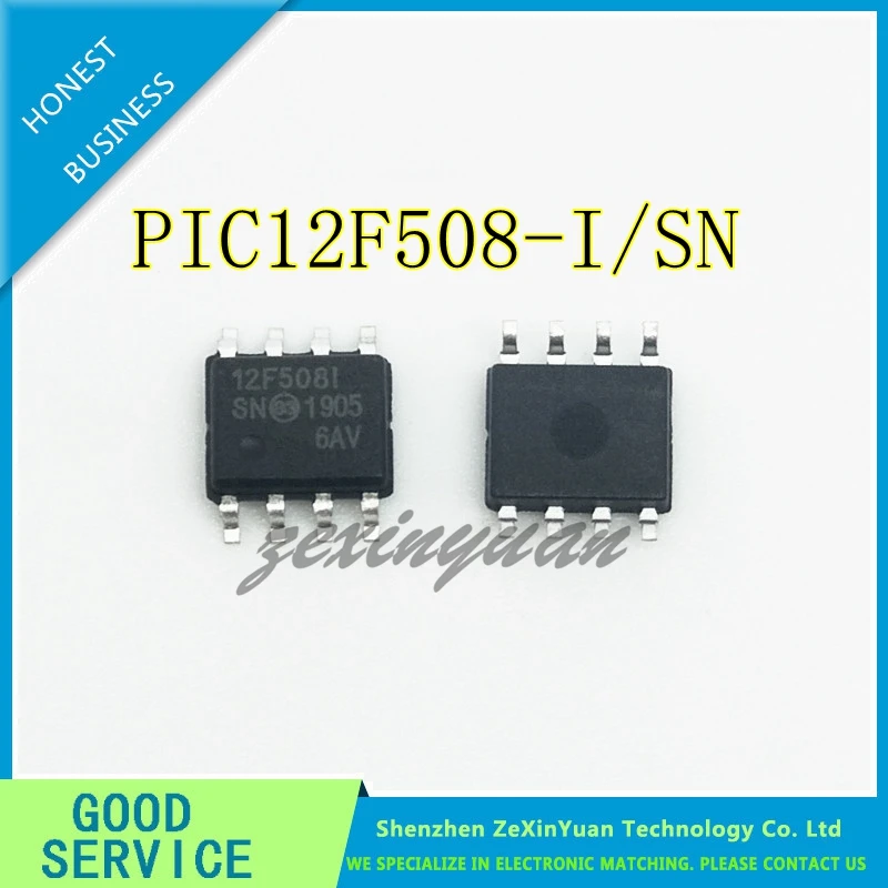 10 шт./лот PIC12F508-I/SN PIC12F508 12F508 SOP8