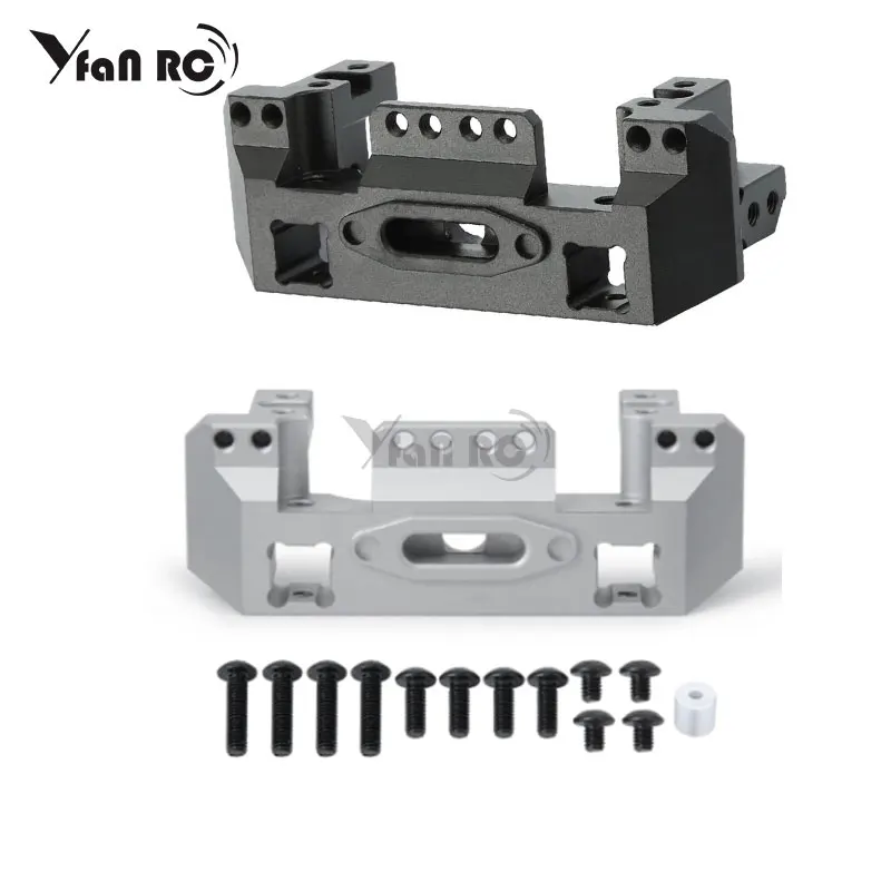 Free Shipping TRX4 Metal Alloy Metal Front Bumper with Servo Mount For