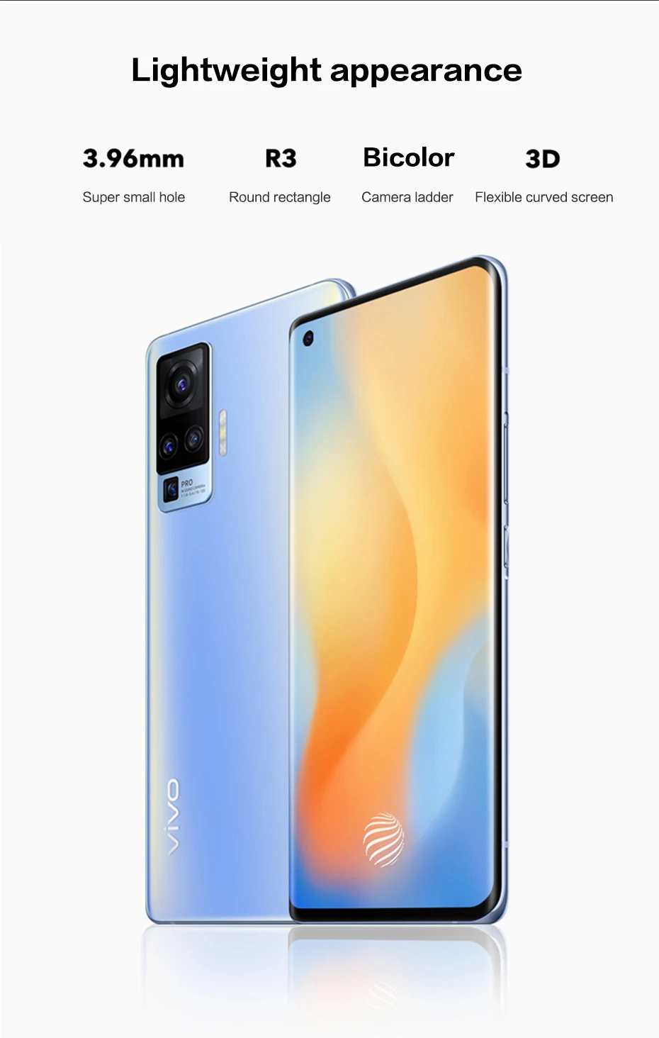 Newest vivo x50 pro Snapdragon765G Celular 6.56'' AMOLED Screen 4315mAh Battery 33W Dash Charge 8GB 128GB NFC 60x Zoom Cellphone Newest vivo x50 pro Snapdragon765G Celular 6.56'' AMOLED Screen 4315mAh Battery 33W Dash Charge 8GB 128GB NFC 60x Zoom Cellphone