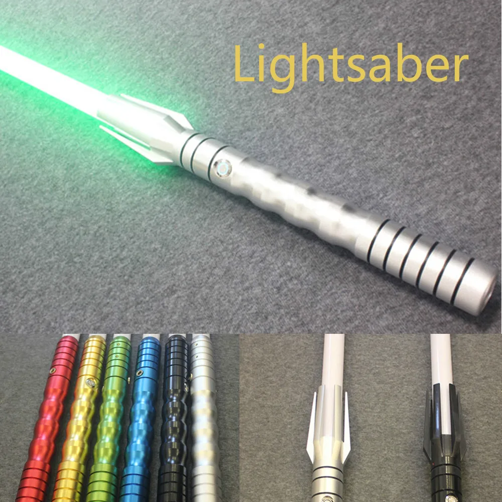 

2018 New Luke Black Series Skywalker Lightsaber Blue Vader Sword Cosplay Toy Red Green Blue Saber Light kid Gifts Game