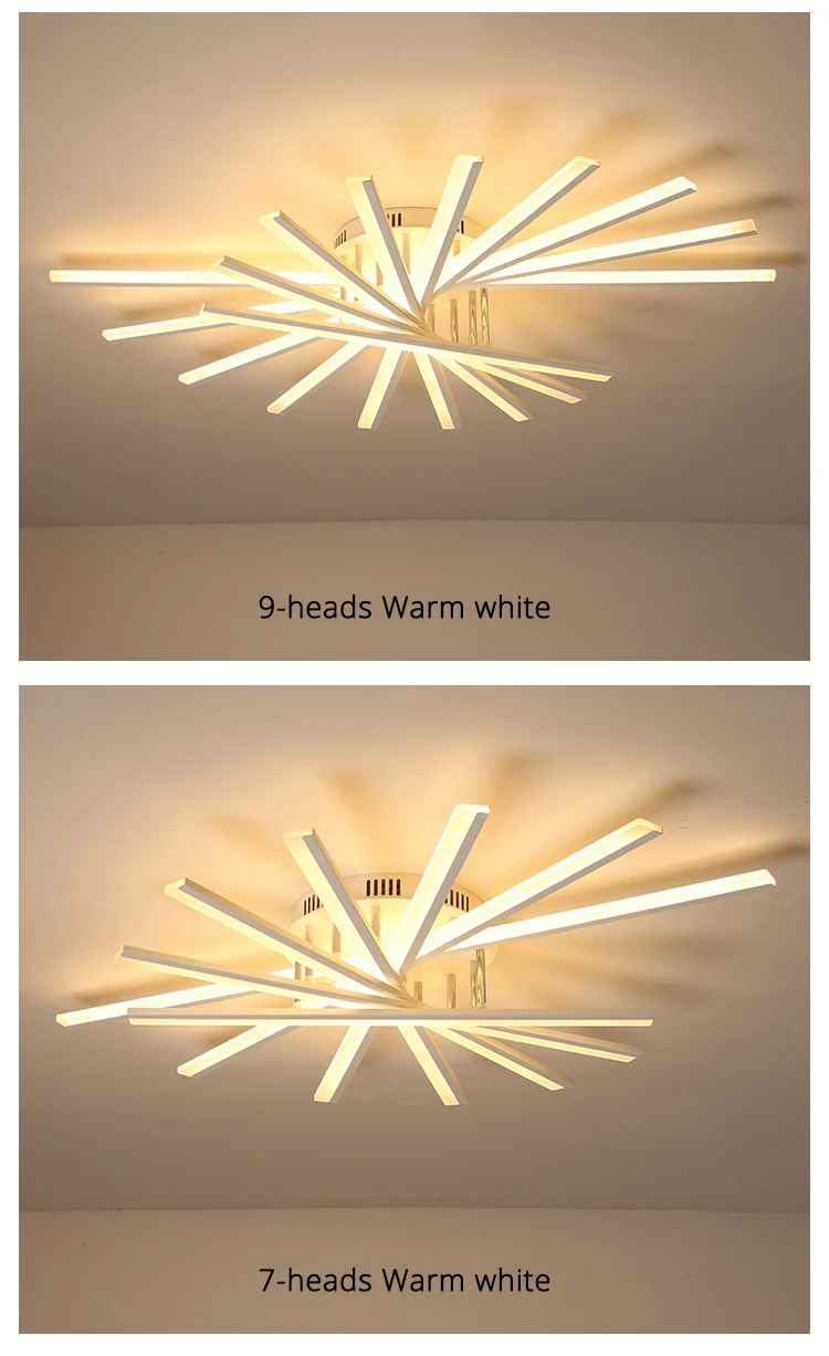 glass chandelier Modern LED Chandeliers Indoor Lighting For Study Living Room Bedroom Lamps Gold/Black/White Lustre Lights fixtures Input 90-220V lowes chandeliers