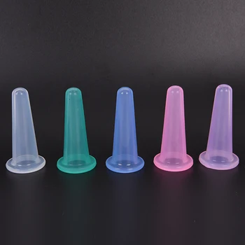 

1PC Face Lifting Anti Age Vacuum Cupping Massage Beauty Tools Health Care Facial Eye Massage Silicone Cups