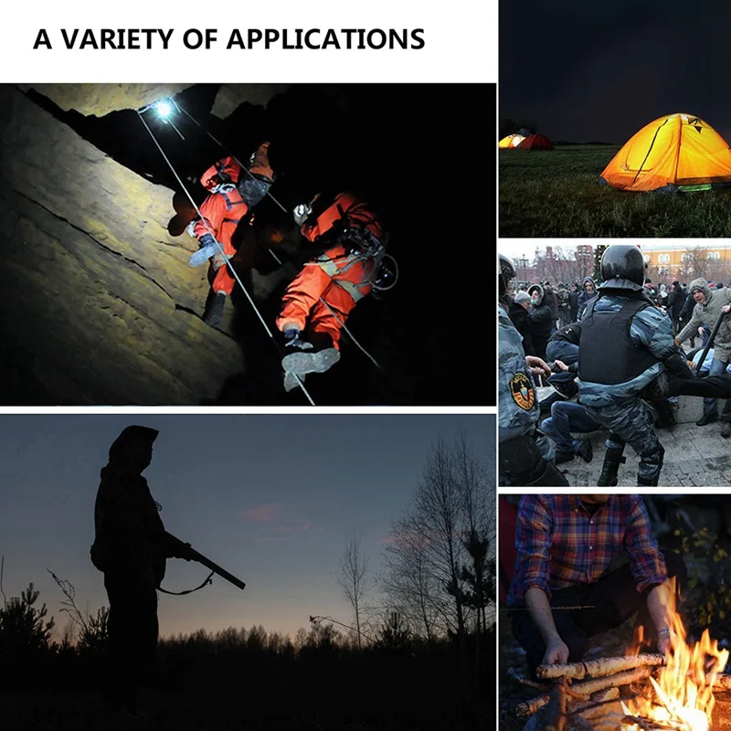 

Multifunctional LED Flashlight Baseball Bat Shape Telescopic Focusing Aluminium Alloy Torch Lamp Outdoor Lighting Tool