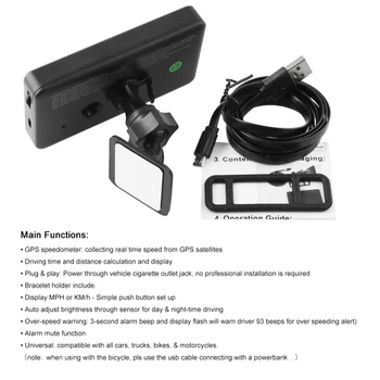 

Universal Motorbike Wireless Computer Rainproof Multifunction Riding Bicycle Odometer Cycling Speedometer Stopwatch Backlight