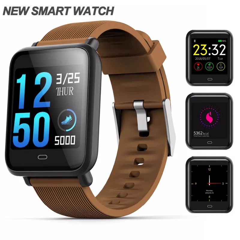

Silicone Strape Sport Smart Watch Fitness HelperTrakcer Health monitoring Smart watch