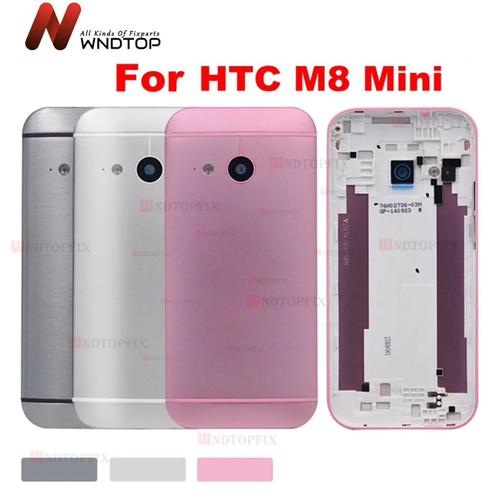 Новинка металлическая крышка батарейного отсека для HTC M8 mini 5 0 дюйма Mini 2 батарея с