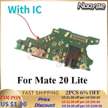 

For Huawei Mate 20 lite USB Charging Port Charger Dock Flex Cable Microphone MIC Connect Board