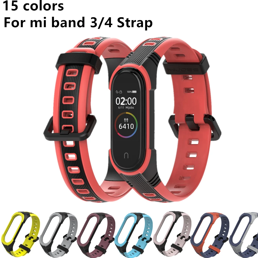 New X Style Bracelet For Mi Band 3 4 5 Strap MiBand 5 4 3 Sport Silicone  Bracelet For Xiaomi Mi Band4 Smart Watch band3 Strap|Smart Accessories| -  AliExpress