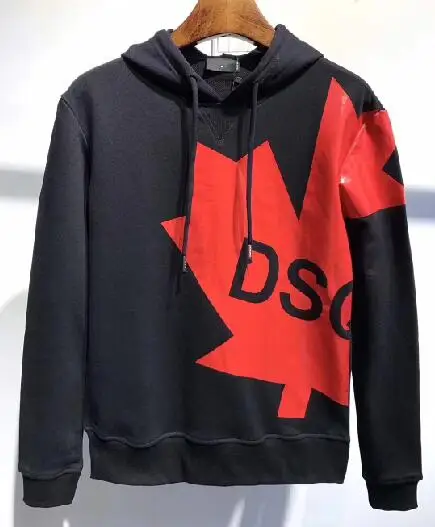 DSENQI New DSQ Hoodies Maple Leaf 