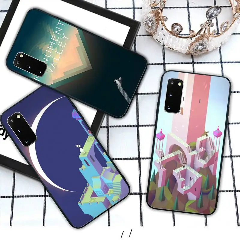 

Monument Valley mobile phone cover case for Samsung galaxy s6 s7 edge s8 s9 s10 s10 lite s20 ULTRA plus coque