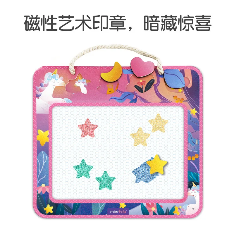 

Meyo mieredu Ultra-Gameplay of Portable Magnetic Color Graffiti Sketchpad 3-6-Year-Old Children Gift Good Products