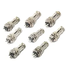 8 Pin GX16-8P Butt Joint Type Plug Connector of Welding Control Line Extension