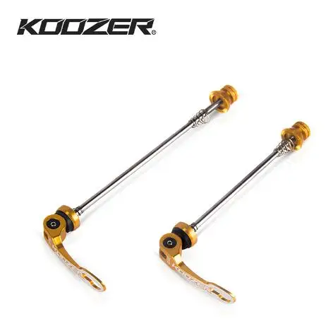 KOOZER 1 пара велосипед из алюминиевого сплава ступицы для колес Quick Release Road горный велосипед передний и задний Наклонный болт рычаг оси