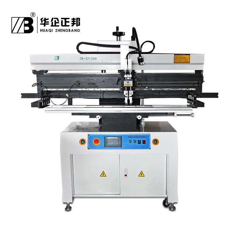 

Semi-automatic solder paste / SMT welding solder paste printing press