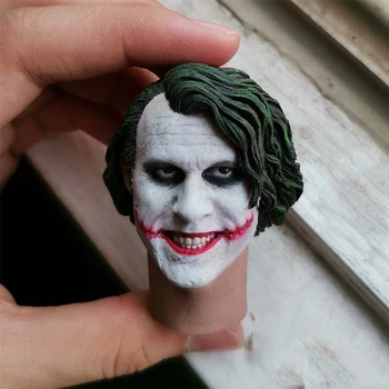 

1/6 Scale Jared Leto Male Evil Smile Expression Head Sculpts Model Toys The Joker Suicide Squad Model For 12" Man Action Figure
