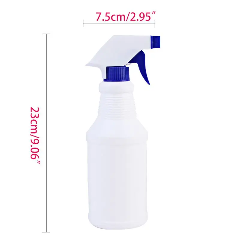 

500ml Home Empty Spray Bottle Refillable Disinfectant Container Liquid Dispenser