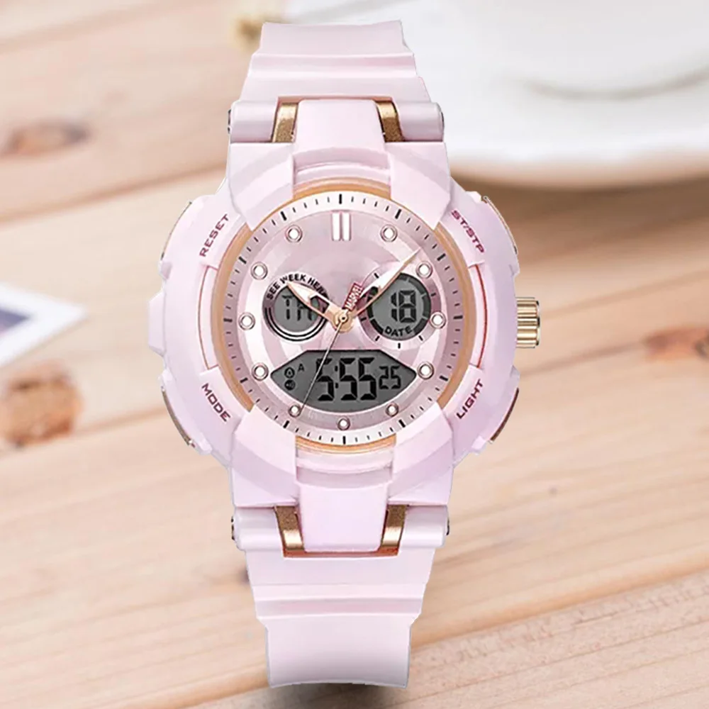 

Shifenmei Luxury Brand Womens Watches Led Digital Watch Sports Watches Quartz Clock Ladies Bracelet Wristwatch Relogio Feminino