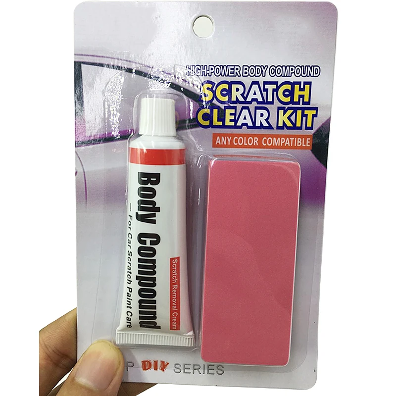 Car Paint Surface Care Kit Scratch Repair Repair Fluid Abrasive Materials Surfactants