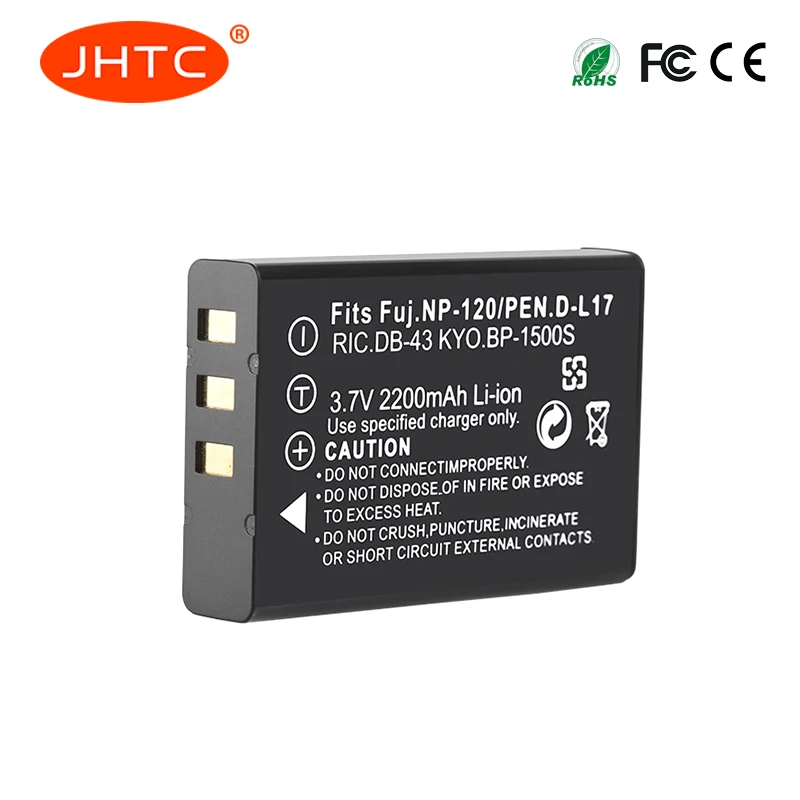 NP-120 FNP120 NP120 Аккумулятор для Fujifilm FinePix F10 F11 зум M603 MX4 603 акумуляторная батарея для сотового телефона DLI7 2200 мАч np 120 мА/ч. аккумулятор Камера