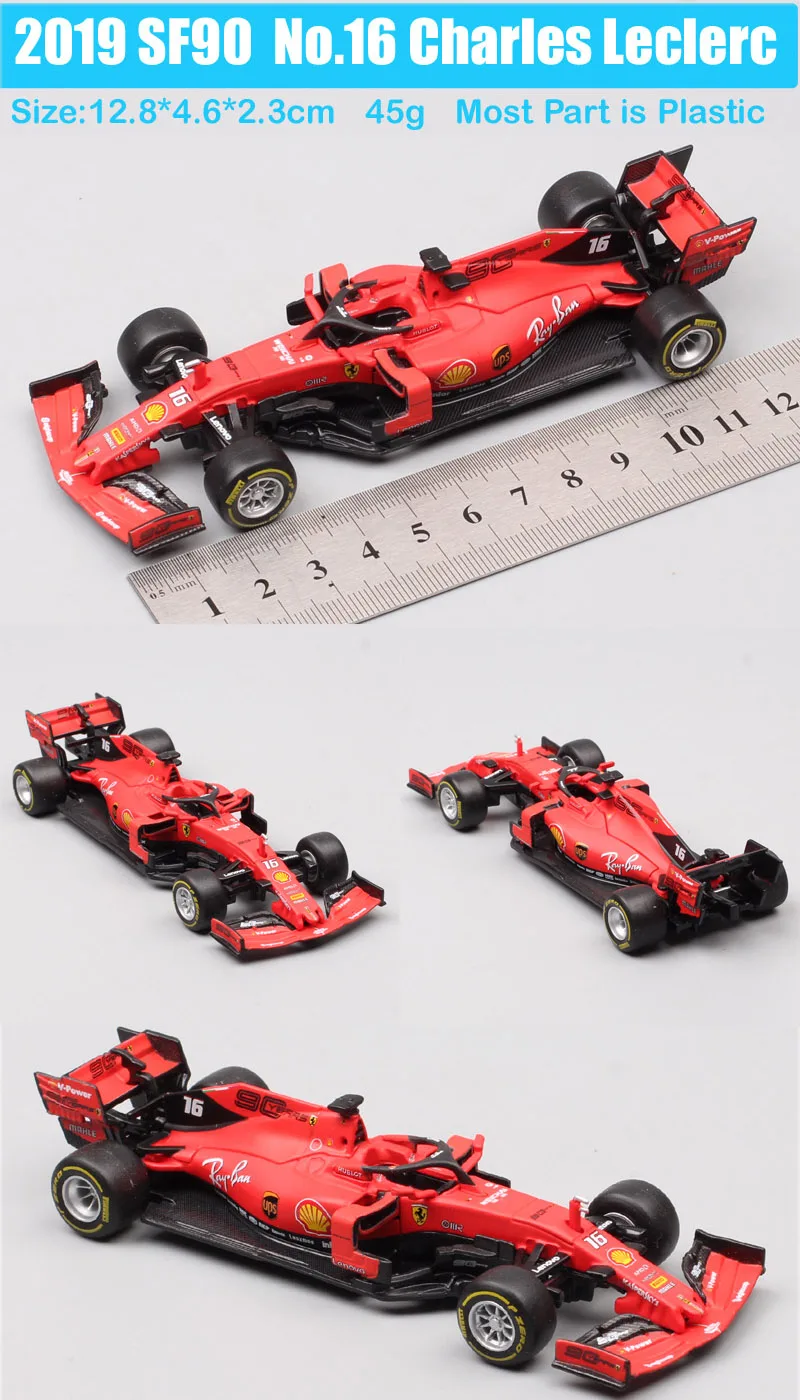 Детские 1:43 весы BBurago Racer RB14 SF71H SF70H Kimi Raikkonen Себастиан Vettel литье под давлением № 3 модели автомобилей, игрушки