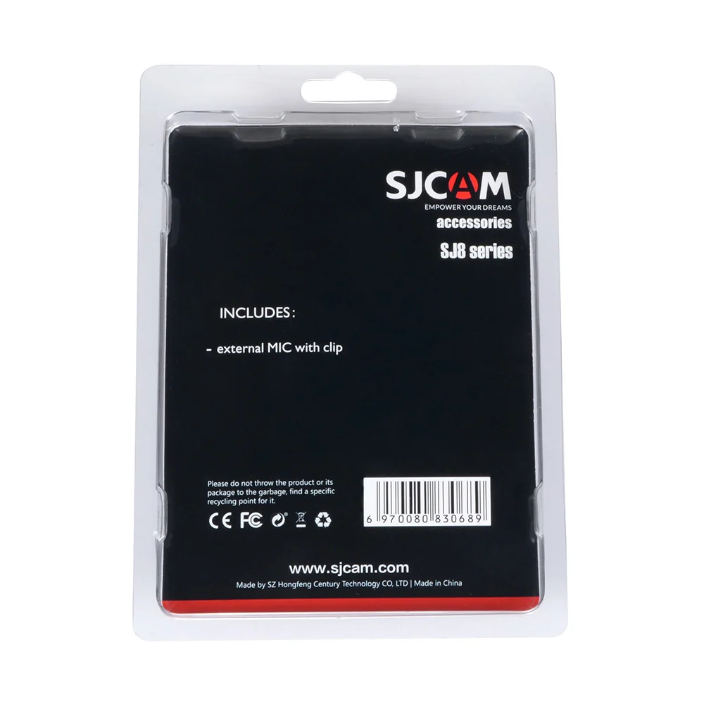 SJCAM SJ8 SJ9 аксессуары type-C разъем внешний микрофон для SJ8 серии SJ9 Strike Max 4K Спортивная Экшн-камера
