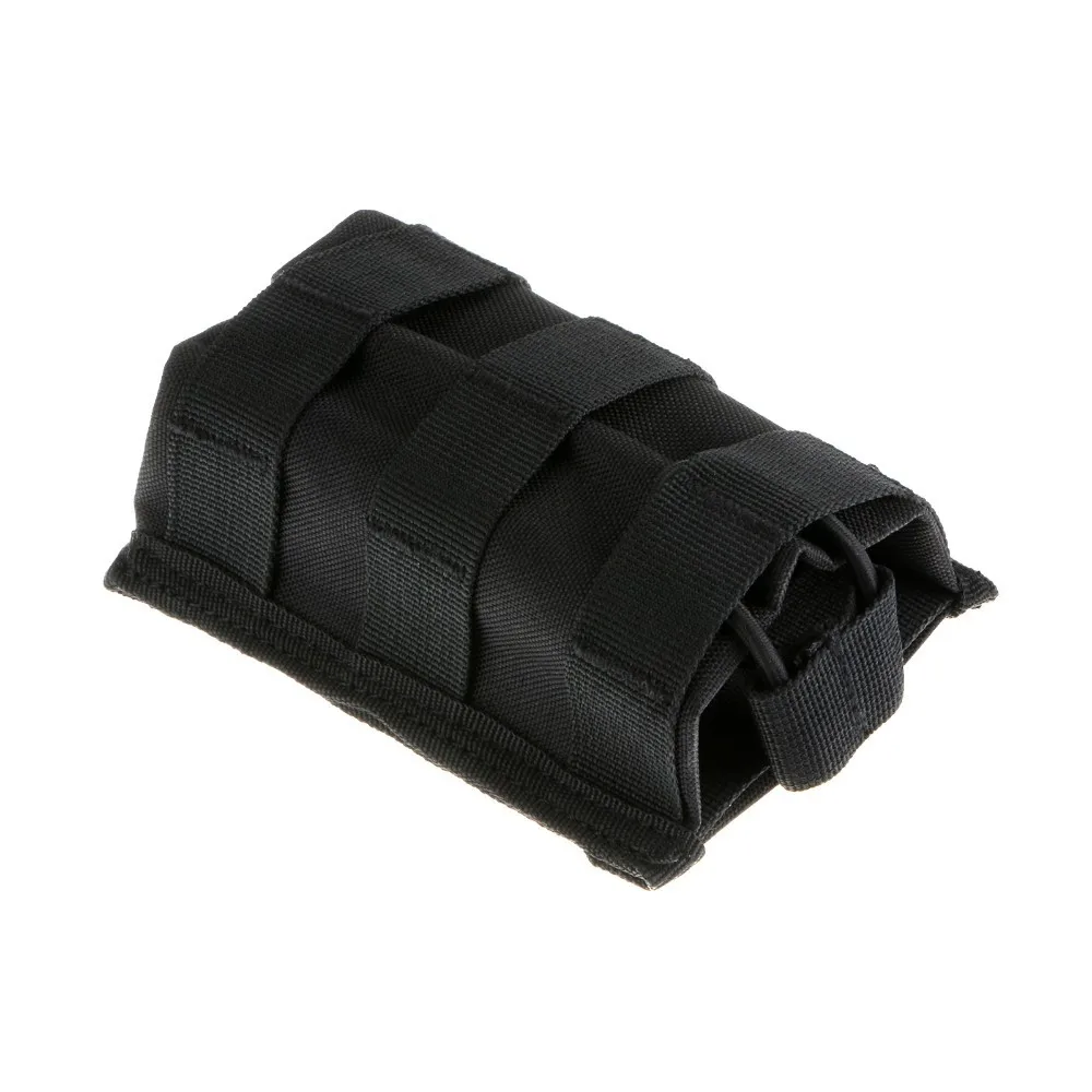 МОЛЛЕ тактических подсумок для одного магазина M4 M16 5 56. 223 Открытый Топ Walkie Talkie