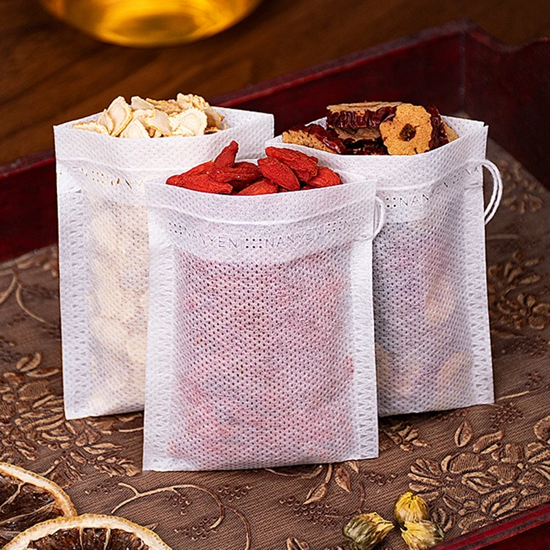 Disposable Multi-size For Loose Leaf Tea Empty Large Scented Drawstring Pouch Bag Iced Coffee Filter Bags_voghion.com