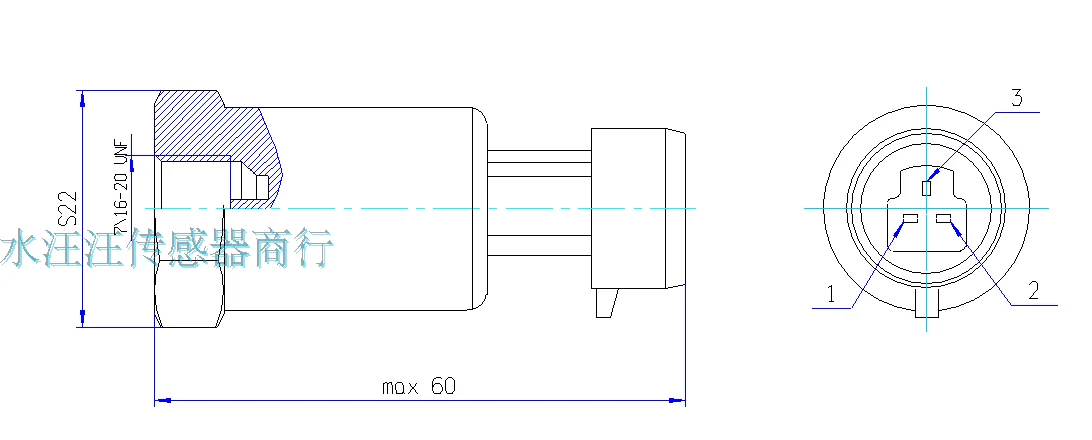 Transmissor de Pressão do ar Condicionado Sensor