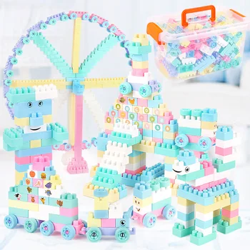 

100-300 PCS Big Size Brick Marble Race Run Maze Ball Track DIY Building Blocks Compatible All Brand Block Toys For Children