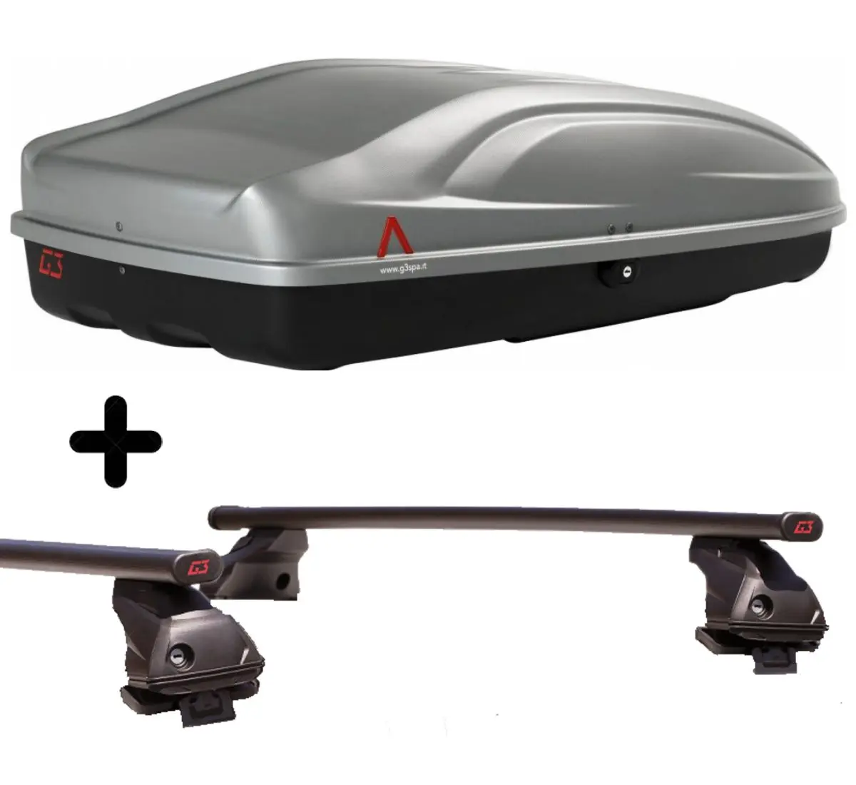 Box Car Trunk roof with rack bars steel compatible for KIA RIO (2012