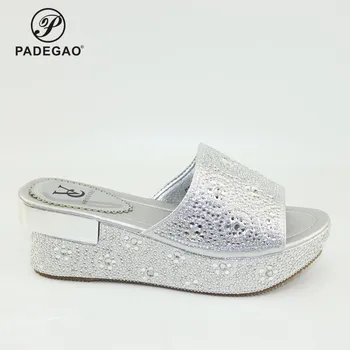 

2020 New Arrival Silver Color Hot Sale Women Shoes Peep Toe Pumps PU Leather High Heels Wedding Sandals for Dress