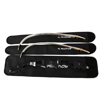 

2 Pcs Archery Recurve Bow Limbs Case + 1pc Recurve Bow Riser Case Easy Carrying Recurve Bow Protector Nylon Bag
