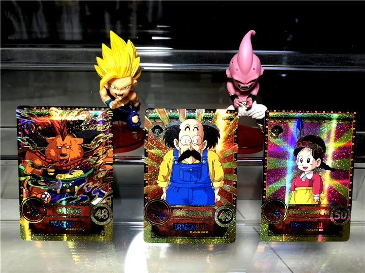 28 шт. Dragon Ball Son Goku флэш-карта Dragon Ball полные карточки персонажей игровая коллекция карт