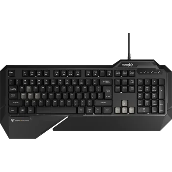 

Thunder X3 TK15, gaming keyboard membrane's, LED backlight, ultra fast response, Antighosting, Resistencia fluid