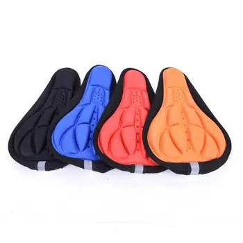 

Mountain Bike Cycling Thickened Extra Comfort Ultra Soft Silicone 3d Gel Pad Cushion Cover Bicycle Saddle Seat