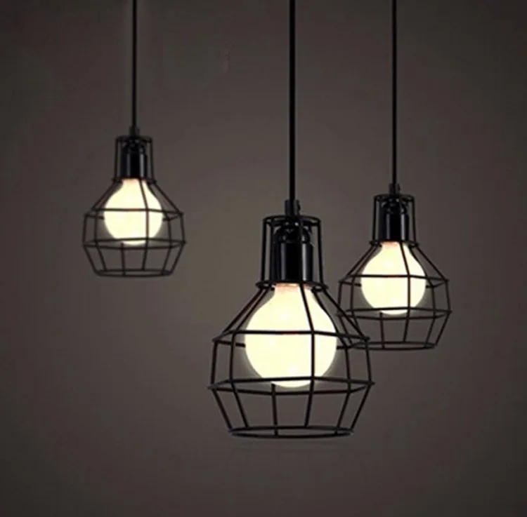 Mordern Nordic ретро Edison лампочки Люстра Винтаж чердак античный регулируемый diy E27 Книги по искусству паук потолочный светильник лампа свет