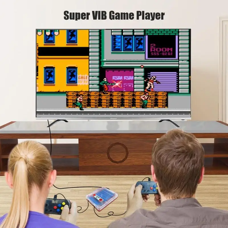 Супер VIB Ретро игровая консоль встроенные 169 игры с вибрационной ручкой ретро портативные игровые плееры новые аксессуары