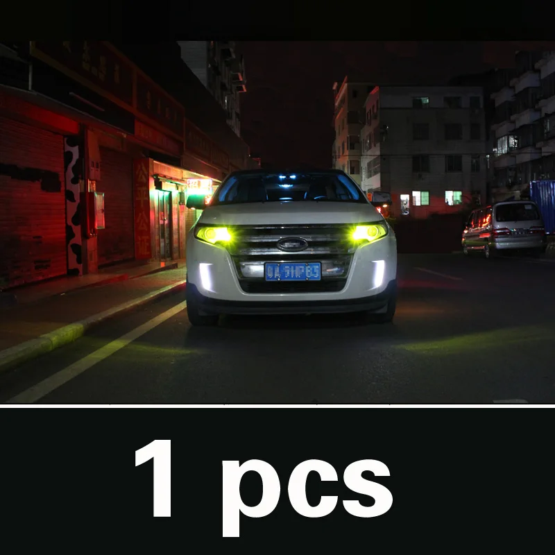 1 шт. Автомобильный светодиодный габаритный фонарь W5W T10 2825 лампа Canbus для Honda civic crv fit accord jazz accord 8 smax Insight Odyssey - Испускаемый цвет: Golden