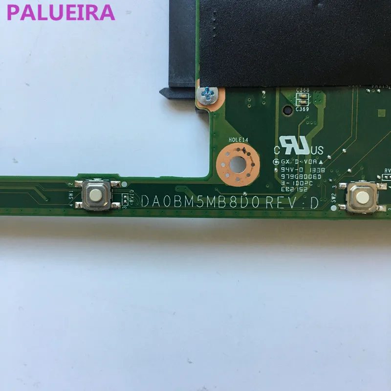 PALUBEIRA DA0BM5MB8D0 материнская плата для Lenovo B5400 Материнская плата ноутбука PGA947 DDR3 тестирование работы