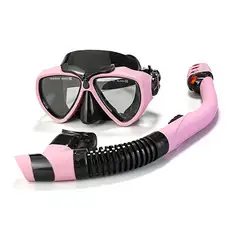 Маска для дайвинга очки для подводного плавания Sambo Оборудование Набор для взрослых детей маска для плавания полная сухая трубка