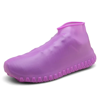 

Shoe Cover Reusable Shoe Covers Pair of Waterproof Silicone Rain Shoe Outdoor Rainproof Skid-proof Shoe Covers Big Size 30-47