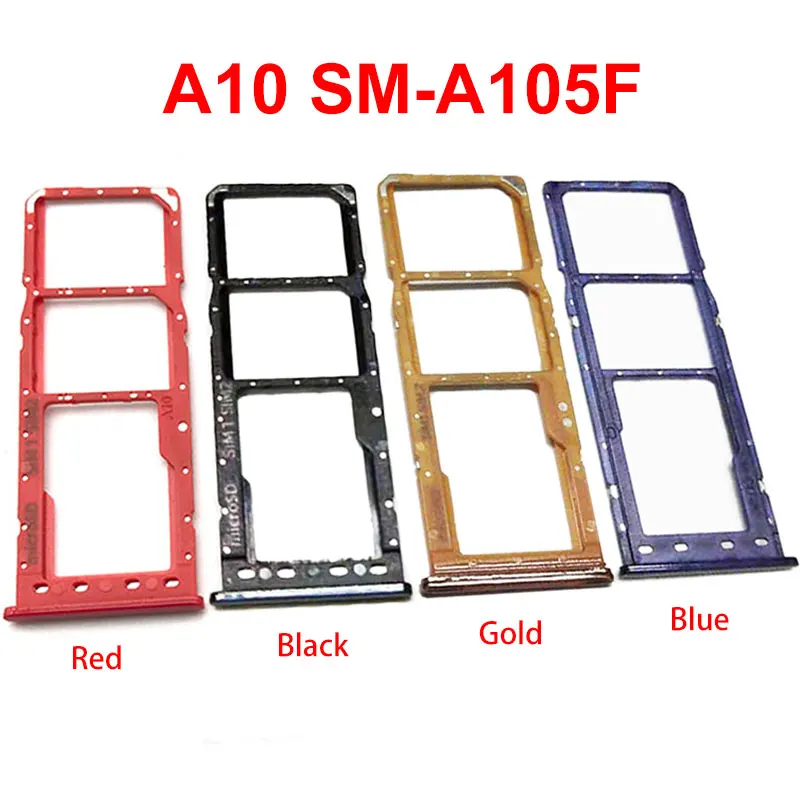 

SIM Card Tray Slot Holder Adapter Accessories For Samsung A10 SM-A105F A105 A105F