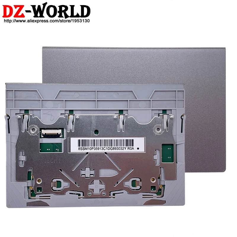 New Original Silver Touchpad Mouse Pad Clicker for Lenovo Thinkpad E480 E485 E585 E580 T470 T480 T570 T580 T590 P51S P52S Laptop