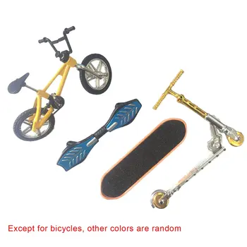 

Mini Bike Finger Scooter Skating Board Set Children Educational Toys Mini Finger Folding Scooter Vitality Board Scooter Model