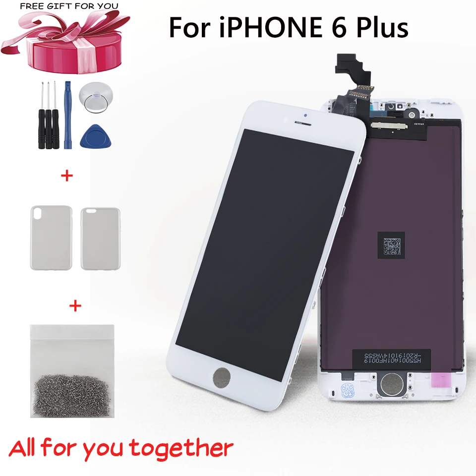 

highscreen Lcd for iphone 6plus 6G display replacement for cell phone high Pixel Display hot offers with free shipping pantalla