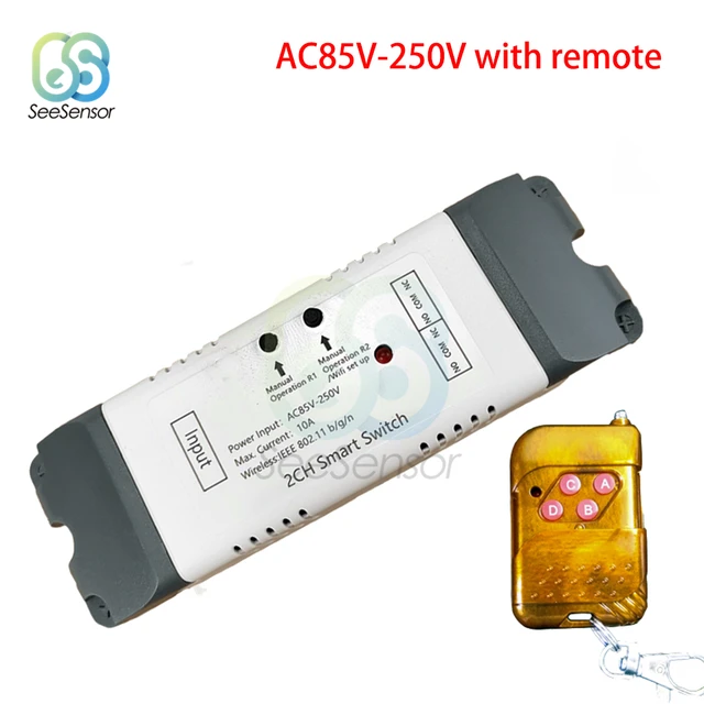 85V-250V with remote